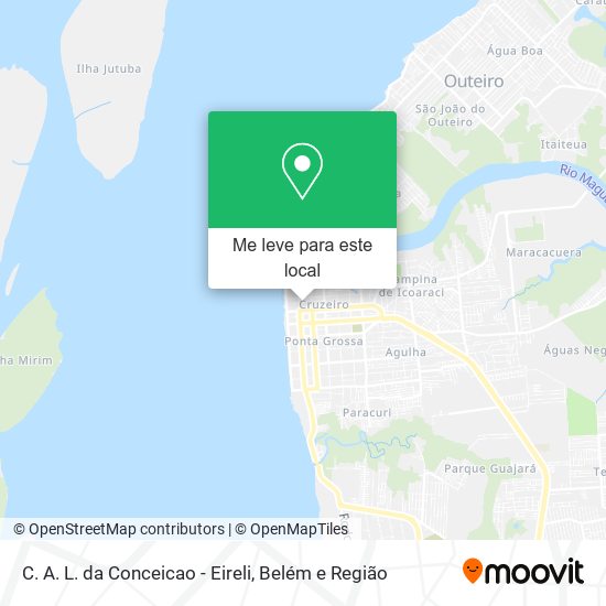 C. A. L. da Conceicao - Eireli mapa