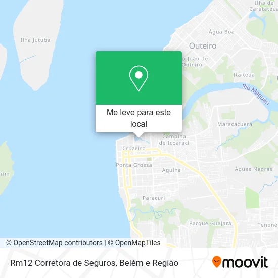Rm12 Corretora de Seguros mapa
