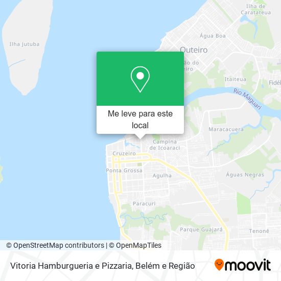 Vitoria Hamburgueria e Pizzaria mapa