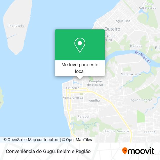 Conveniência do Gugú mapa
