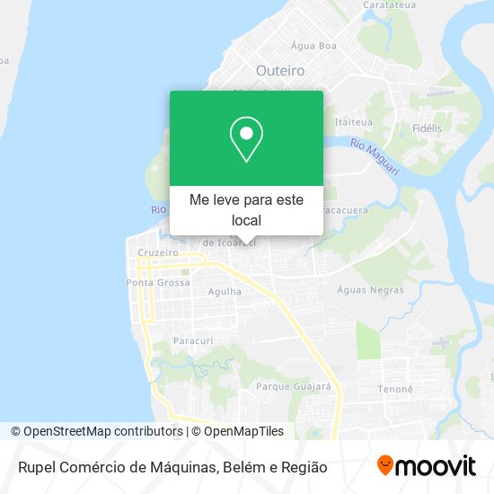 Rupel Comércio de Máquinas mapa