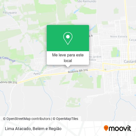 Lima Atacado mapa