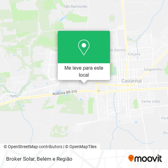 Broker Solar mapa