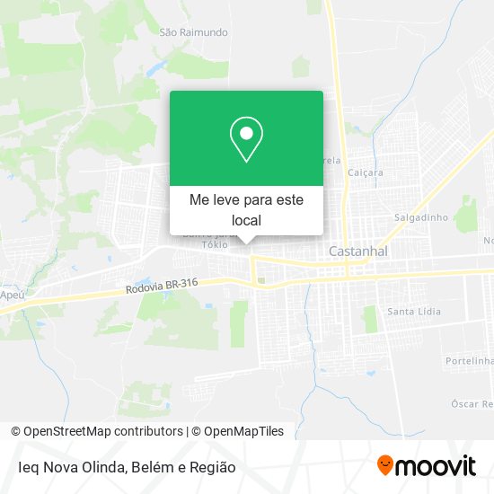 Ieq Nova Olinda mapa
