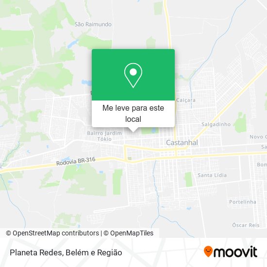 Planeta Redes mapa