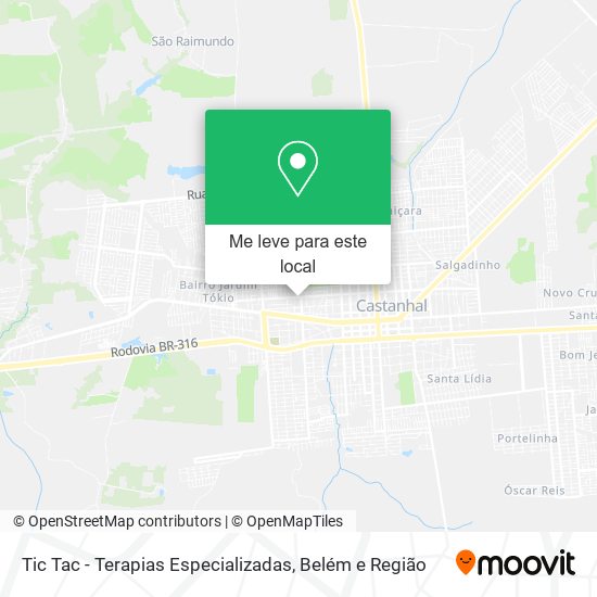 Tic Tac - Terapias Especializadas mapa