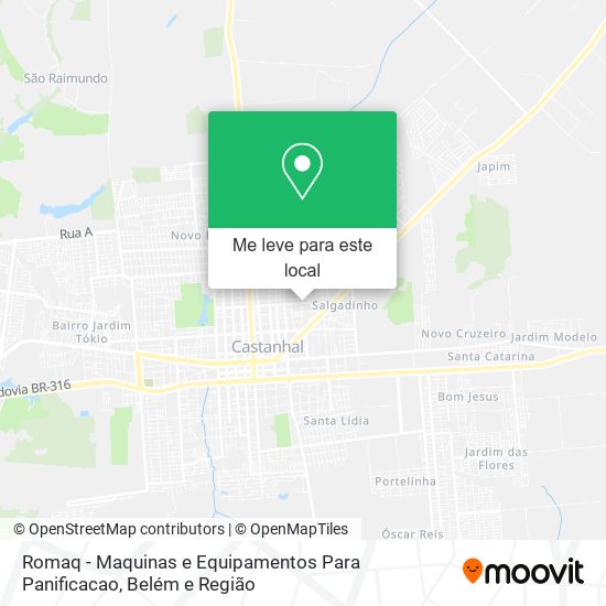 Romaq - Maquinas e Equipamentos Para Panificacao mapa