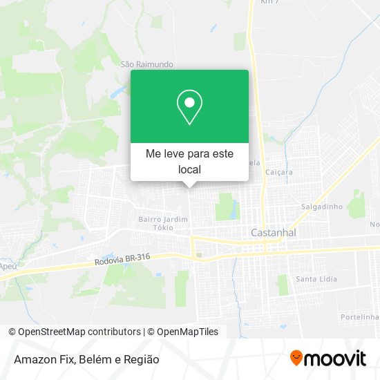 Amazon Fix mapa