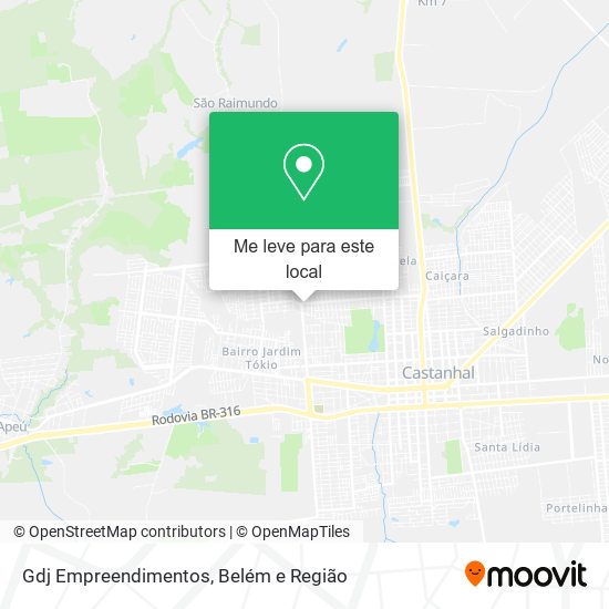 Gdj Empreendimentos mapa