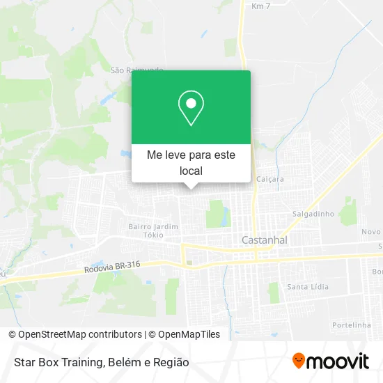 Star Box Training mapa