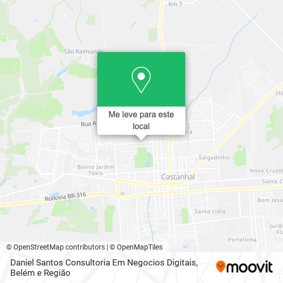 Daniel Santos Consultoria Em Negocios Digitais mapa
