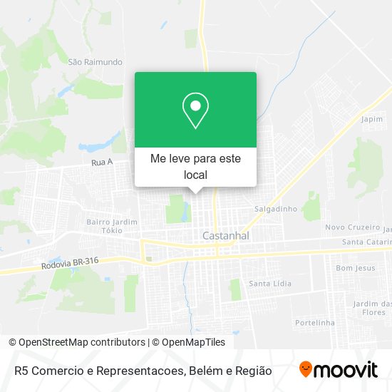 R5 Comercio e Representacoes mapa