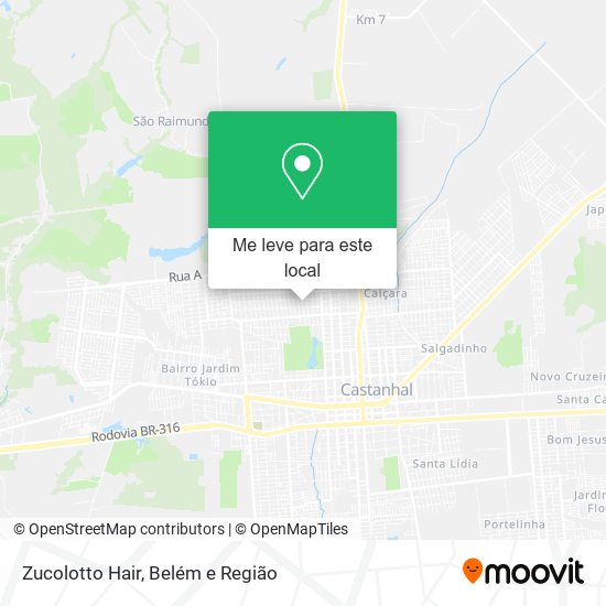 Zucolotto Hair mapa
