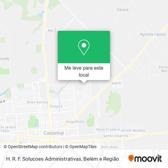 H. R. F. Solucoes Administrativas mapa