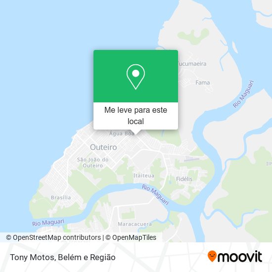 Tony Motos mapa