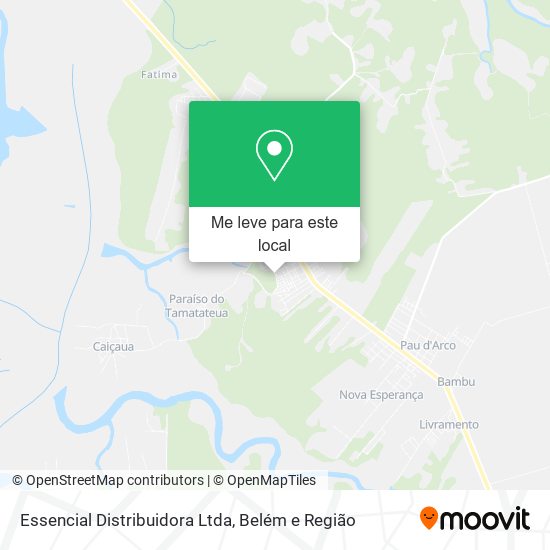 Essencial Distribuidora Ltda mapa