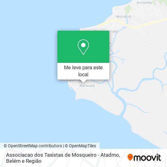 Associacao dos Taxistas de Mosqueiro - Atadmo mapa