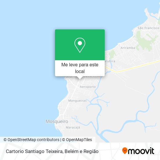 Cartorio Santiago Teixeira mapa