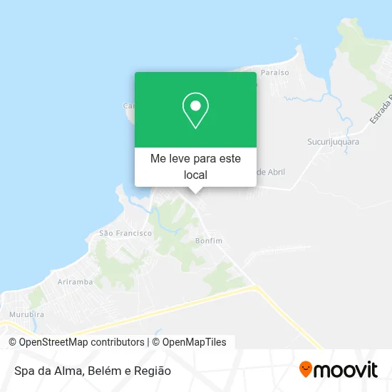 Spa da Alma mapa