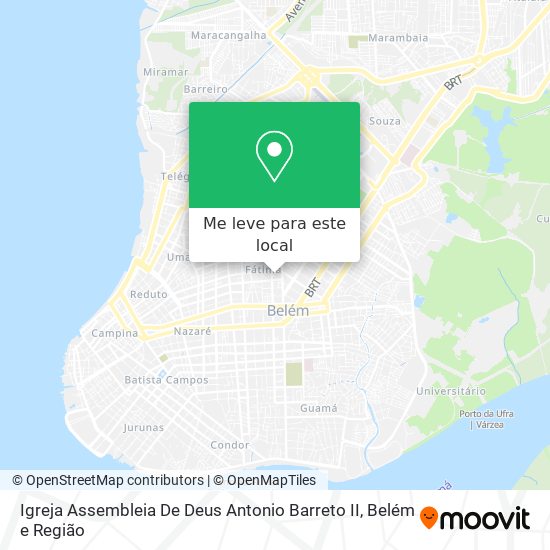 Igreja Assembleia De Deus Antonio Barreto II mapa