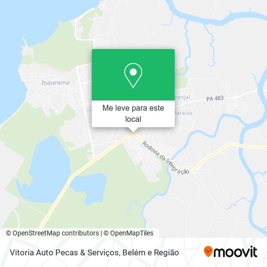 Vitoria Auto Pecas & Serviços mapa
