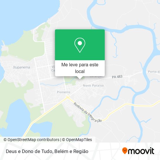 Deus e Dono de Tudo mapa