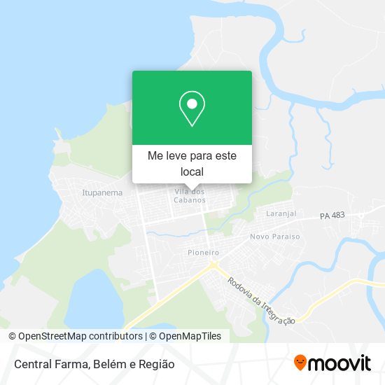 Central Farma mapa