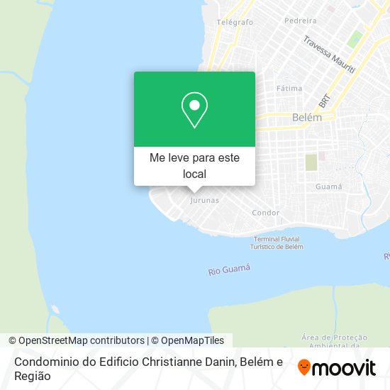 Condominio do Edificio Christianne Danin mapa