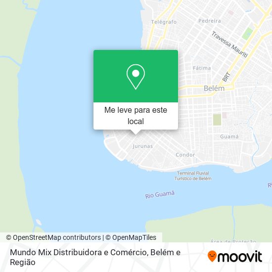 Mundo Mix Distribuidora e Comércio mapa