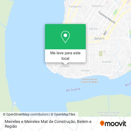 Meireles e Meireles Mat de Construção mapa