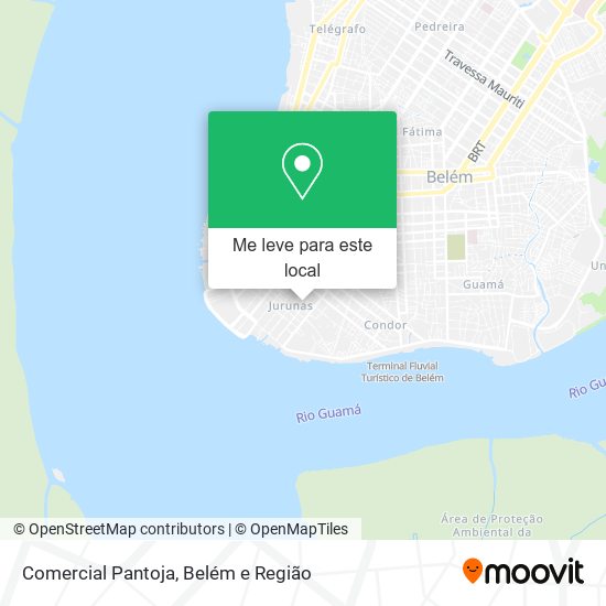 Comercial Pantoja mapa