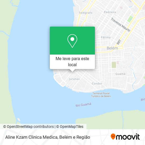 Aline Kzam Clinica Medica mapa