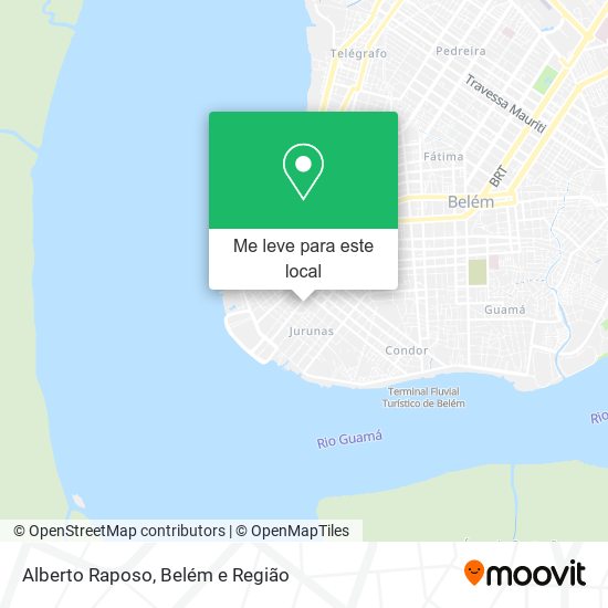 Alberto Raposo mapa