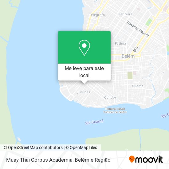 Muay Thai Corpus Academia mapa