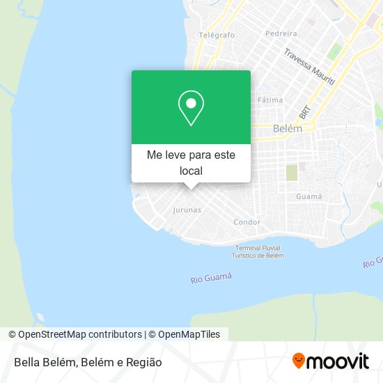 Bella Belém mapa