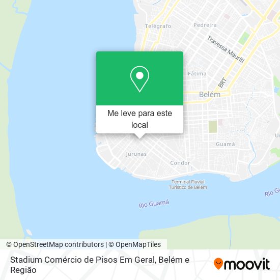 Stadium Comércio de Pisos Em Geral mapa