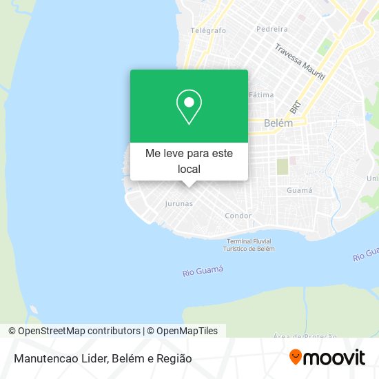 Manutencao Lider mapa