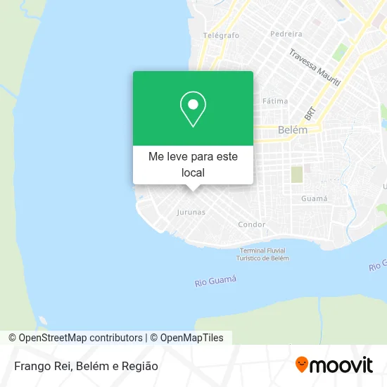 Frango Rei mapa