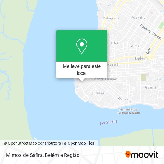 Mimos de Safira mapa