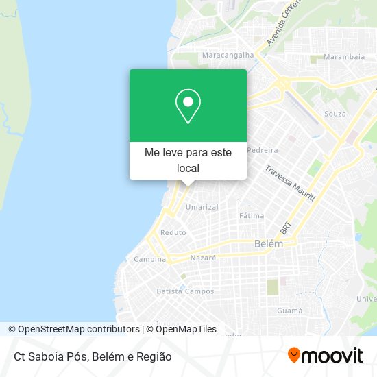 Ct Saboia Pós mapa