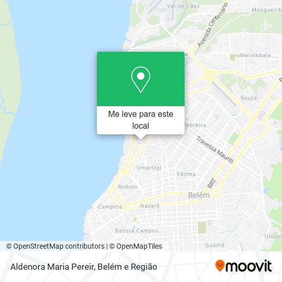 Aldenora Maria Pereir mapa