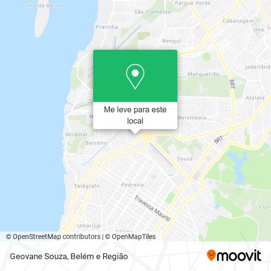 Geovane Souza mapa