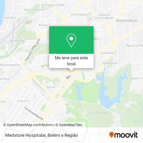 Medstore Hospitalar mapa