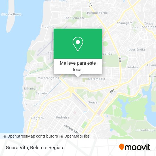 Guará Vita mapa