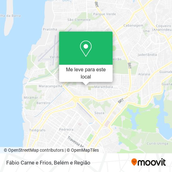 Fábio Carne e Frios mapa