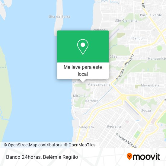 Banco 24horas mapa