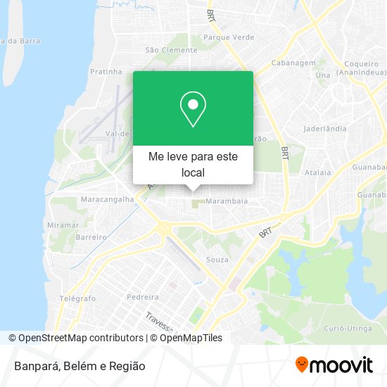 Banpará mapa