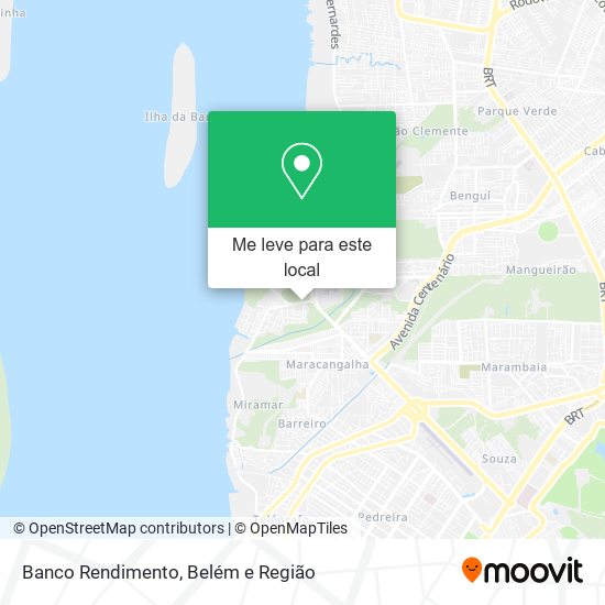 Banco Rendimento mapa