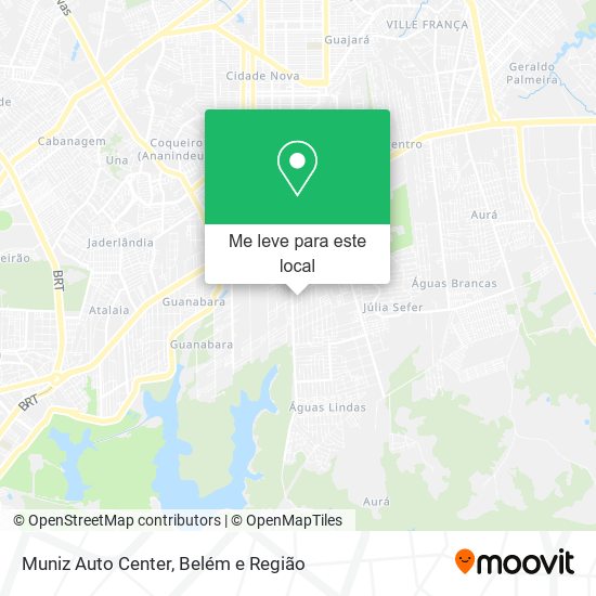 Muniz Auto Center mapa