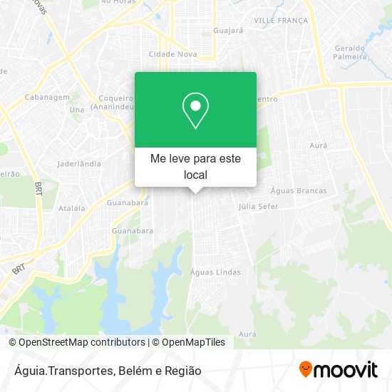 Águia.Transportes mapa